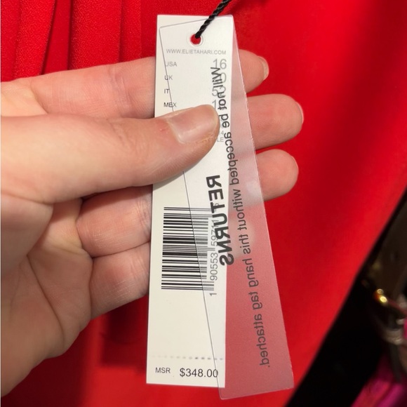 NWT Elie Tahari Adrianne Asymmetrical Sheath Dress - Picture 7 of 9